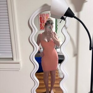 Windsor Peach Mini Dress